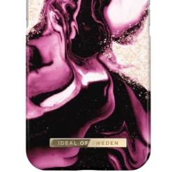 IDeal Of Sweden - IPhone 13 Mini Coque Golden Ruby Marble -Mobilemania Magasin ideal of sweden iphone 13 mini coque golden ruby marble 4