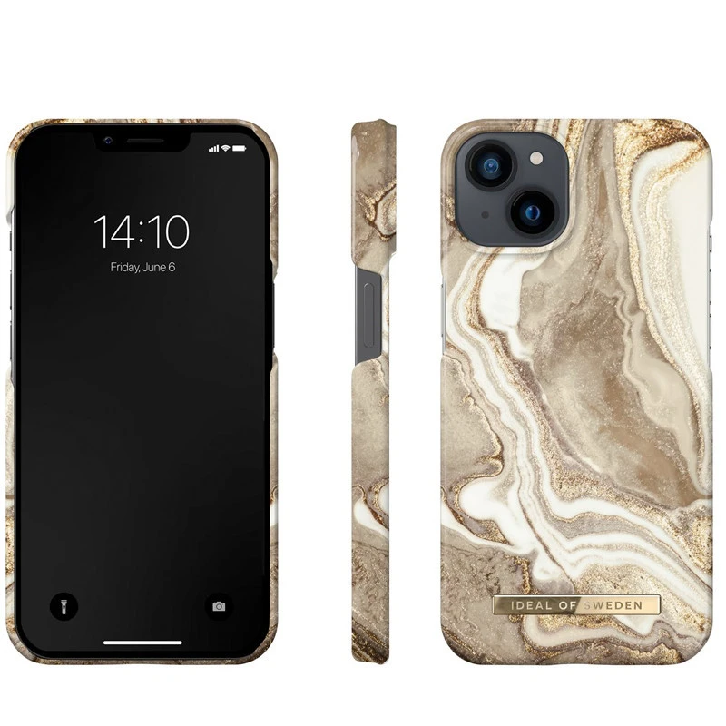 IDeal Of Sweden - IPhone 13 Mini Coque Golden Sand Marble 5 IDeal Of Sweden - IPhone 13 Mini Coque Golden Sand Marble – Image 3