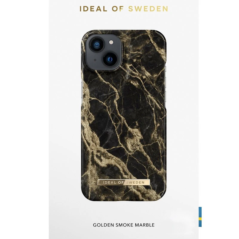 IDeal Of Sweden - IPhone 13 Mini Coque Golden Smoke Marble 8 IDeal Of Sweden - IPhone 13 Mini Coque Golden Smoke Marble – Image 6