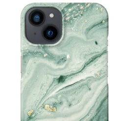 IDeal Of Sweden - IPhone 13 Mini Coque Mint Swirl Marble -Mobilemania Magasin ideal of sweden iphone 13 mini coque mint swirl marble 3