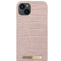 IDeal Of Sweden - IPhone 13 Mini Coque Misty Rose Croco -Mobilemania Magasin ideal of sweden iphone 13 mini coque misty rose croco 1