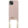 IDeal Of Sweden - IPhone 13 Mini Coque Misty Rose Croco -Mobilemania Magasin ideal of sweden iphone 13 mini coque misty rose croco