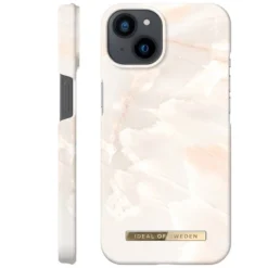 IDeal Of Sweden - IPhone 13 Mini Coque Rose Pearl Marble -Mobilemania Magasin ideal of sweden iphone 13 mini coque rose pearl marble 1