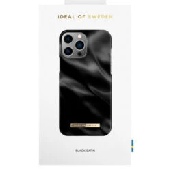 IDeal Of Sweden – IPhone 13 PRO Coque Black Satin -Mobilemania Magasin ideal of sweden iphone 13 pro coque black satin 5