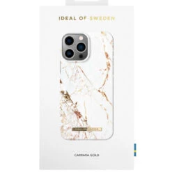 IDeal Of Sweden - IPhone 13 PRO Coque Carrara Gold -Mobilemania Magasin ideal of sweden iphone 13 pro coque carrara gold 5