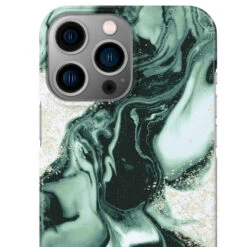 IDeal Of Sweden - IPhone 13 PRO Coque Golden Olive Marble -Mobilemania Magasin ideal of sweden iphone 13 pro coque golden olive marble 3