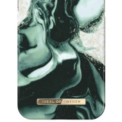 IDeal Of Sweden - IPhone 13 PRO Coque Golden Olive Marble -Mobilemania Magasin ideal of sweden iphone 13 pro coque golden olive marble 4