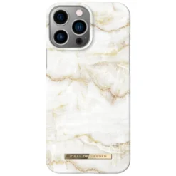 IDeal Of Sweden - IPhone 13 PRO Coque Golden Pearl Marble