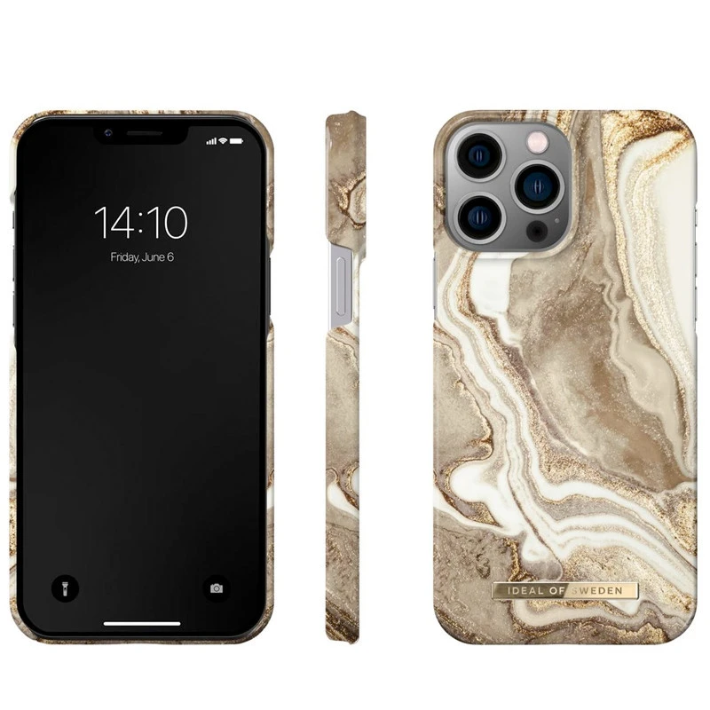 IDeal Of Sweden - IPhone 13 PRO Coque Golden Sand Marble 5 IDeal Of Sweden - IPhone 13 PRO Coque Golden Sand Marble – Image 3