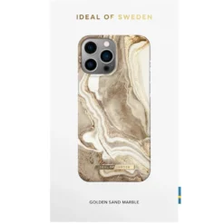 IDeal Of Sweden - IPhone 13 PRO Coque Golden Sand Marble 13 IDeal Of Sweden - IPhone 13 PRO Coque Golden Sand Marble -Mobilemania Magasin ideal of sweden iphone 13 pro coque golden sand marble 5
