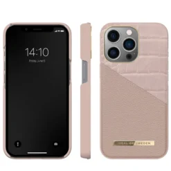 IDeal Of Sweden - IPhone 13 PRO Coque Rose Smoke Croco -Mobilemania Magasin ideal of sweden iphone 13 pro coque rose smoke croco 2