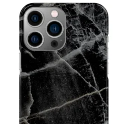 IDeal Of Sweden - IPhone 13 PRO MAX Coque Black Thunder Marble -Mobilemania Magasin ideal of sweden iphone 13 pro max coque black thunder marble 3