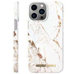 IDeal Of Sweden - IPhone 13 PRO MAX Coque Carrara Gold -Mobilemania Magasin ideal of sweden iphone 13 pro max coque carrara gold 1