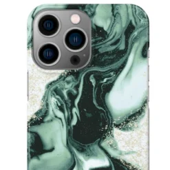 IDeal Of Sweden - IPhone 13 PRO MAX Coque Golden Olive Marble -Mobilemania Magasin ideal of sweden iphone 13 pro max coque golden olive marble 3