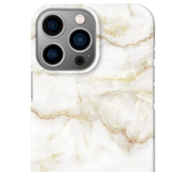 IDeal Of Sweden - IPhone 13 PRO MAX Coque Golden Pearl Marble -Mobilemania Magasin ideal of sweden iphone 13 pro max coque golden pearl marble 3