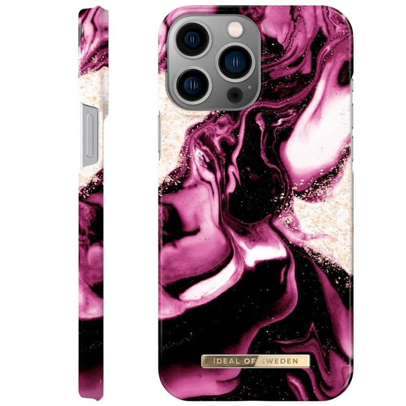 IDeal Of Sweden - IPhone 13 PRO MAX Coque Golden Ruby Marble 4 IDeal Of Sweden - IPhone 13 PRO MAX Coque Golden Ruby Marble – Image 2