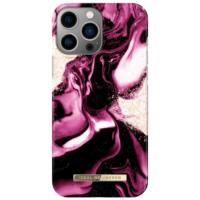 IDeal Of Sweden - IPhone 13 PRO MAX Coque Golden Ruby Marble 3 IDeal Of Sweden - IPhone 13 PRO MAX Coque Golden Ruby Marble