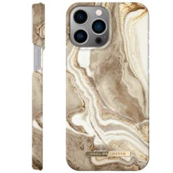 IDeal Of Sweden - IPhone 13 PRO MAX Coque Golden Sand Marble -Mobilemania Magasin ideal of sweden iphone 13 pro max coque golden sand marble 1