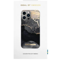 IDeal Of Sweden - IPhone 13 PRO MAX Coque Golden Twilight Marble -Mobilemania Magasin ideal of sweden iphone 13 pro max coque golden twilight marble 5