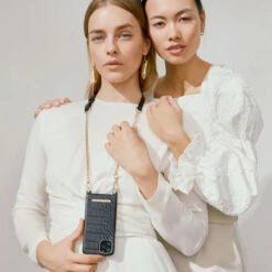 IDeal Of Sweden - IPhone 13 PRO MAX Coque Jet Black Croco -Mobilemania Magasin ideal of sweden iphone 13 pro max coque jet black croco 1