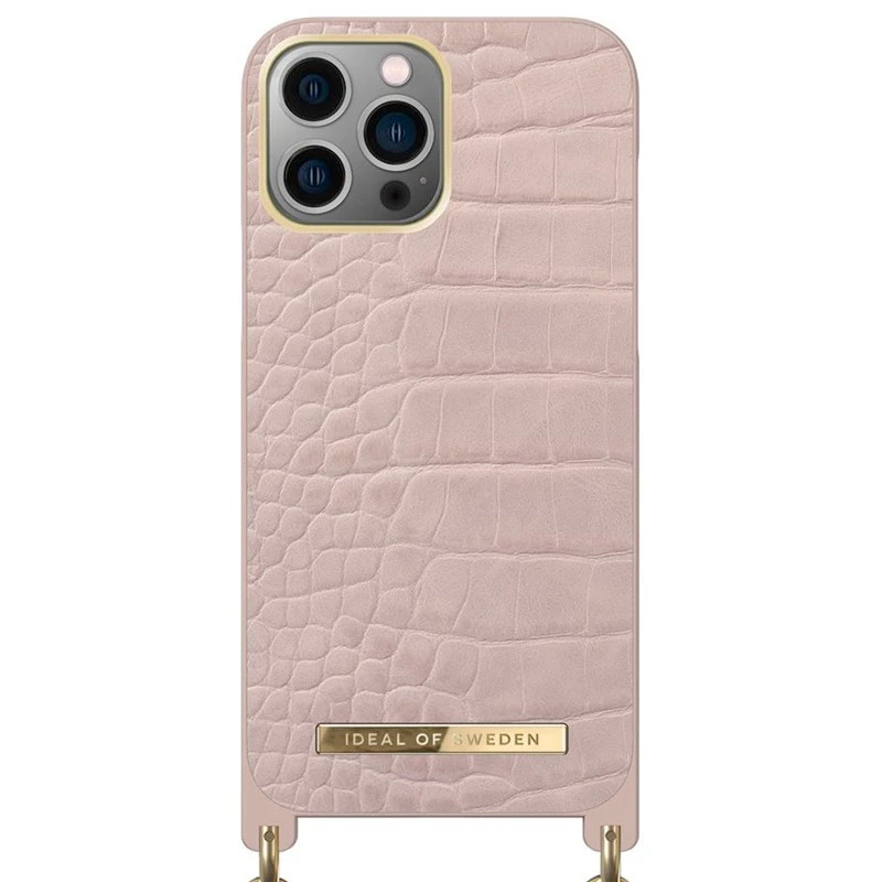 IDeal Of Sweden - IPhone 13 PRO MAX Coque Misty Rose Croco 3 IDeal Of Sweden - IPhone 13 PRO MAX Coque Misty Rose Croco