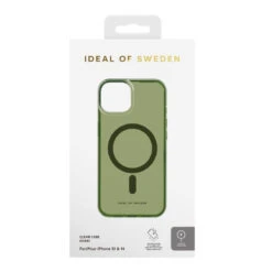IDeal Of Sweden - IPhone 14 Coque Clear Case MagSafe Khaki 9 IDeal Of Sweden - IPhone 14 Coque Clear Case MagSafe Khaki -Mobilemania Magasin ideal of sweden iphone 14 coque clear case magsafe khaki 3
