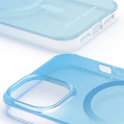 IDeal Of Sweden - IPhone 14 Coque Clear Case MagSafe Light Blue -Mobilemania Magasin ideal of sweden iphone 14 coque clear case magsafe light blue 2