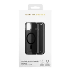 IDeal Of Sweden - IPhone 14 Coque Clear Case MagSafe Noir -Mobilemania Magasin ideal of sweden iphone 14 coque clear case magsafe noir 3
