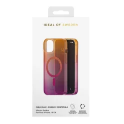 IDeal Of Sweden - IPhone 14 Coque Clear Case MagSafe Vibrant Ombre -Mobilemania Magasin ideal of sweden iphone 14 coque clear case magsafe vibrant ombre 3