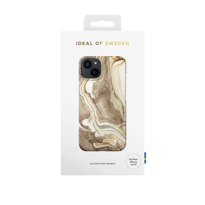 IDeal Of Sweden - IPhone 14 Coque Golden Sand Marble 8 IDeal Of Sweden - IPhone 14 Coque Golden Sand Marble – Image 6