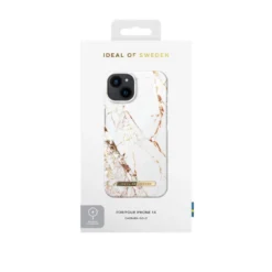 IDeal Of Sweden - IPhone 14 Coque MagSafe Carrara Gold -Mobilemania Magasin ideal of sweden iphone 14 coque magsafe carrara gold 3