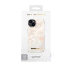IDeal Of Sweden - IPhone 14 Coque MagSafe Rose Pearl Marble -Mobilemania Magasin ideal of sweden iphone 14 coque magsafe rose pearl marble 3