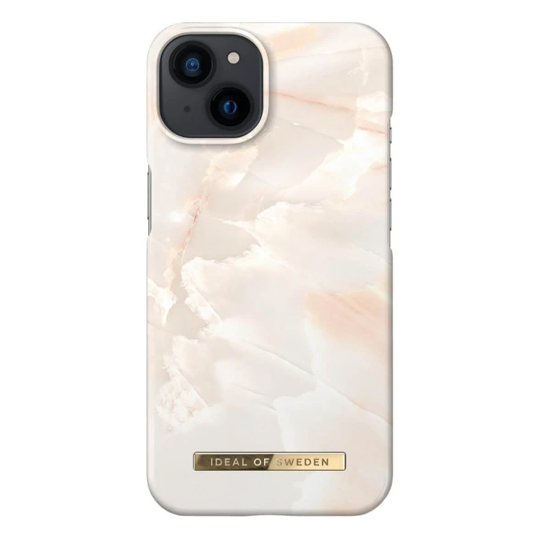 IDeal Of Sweden - IPhone 14 Coque Rose Pearl Marble 3 IDeal Of Sweden - IPhone 14 Coque Rose Pearl Marble