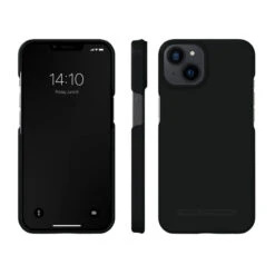 IDeal Of Sweden - IPhone 14 Coque SEAMLESS Coal Black -Mobilemania Magasin ideal of sweden iphone 14 coque seamless coal black 1