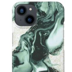 IDeal Of Sweden - IPhone 14 Plus Coque Golden Olive Marble -Mobilemania Magasin ideal of sweden iphone 14 plus coque golden olive marble 3