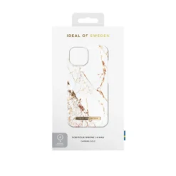 IDeal Of Sweden - IPhone 14 Plus Coque MagSafe Carrara Gold -Mobilemania Magasin ideal of sweden iphone 14 plus coque magsafe carrara gold 3