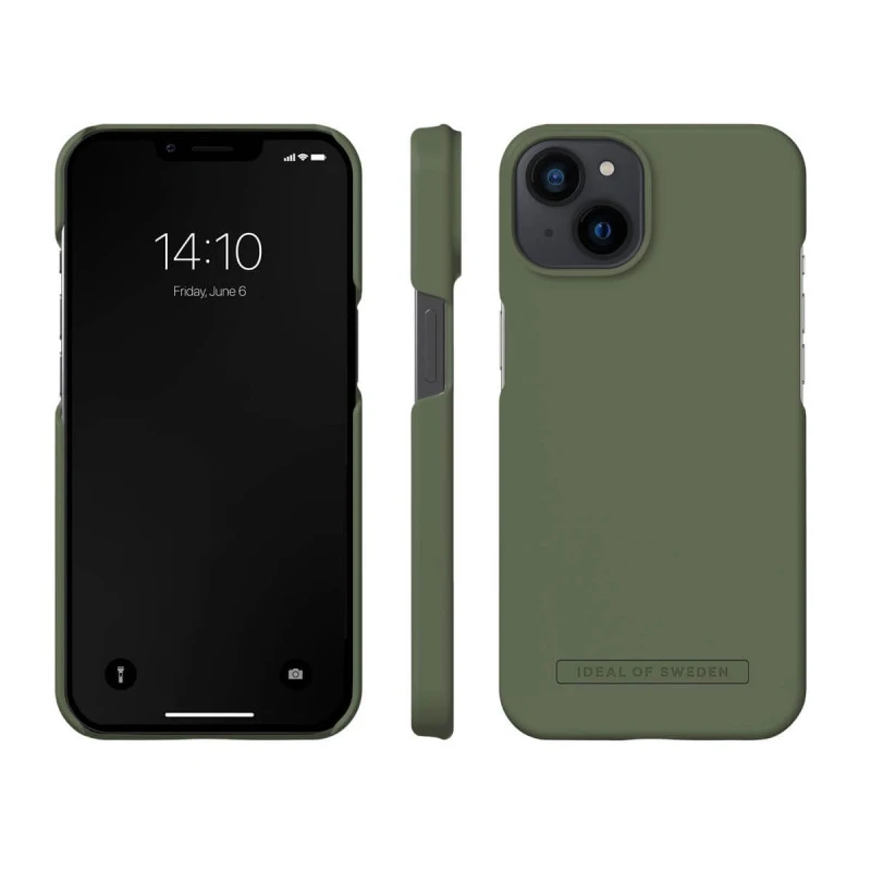 IDeal Of Sweden - IPhone 14 Plus Coque SEAMLESS Khaki 4 IDeal Of Sweden - IPhone 14 Plus Coque SEAMLESS Khaki – Image 2
