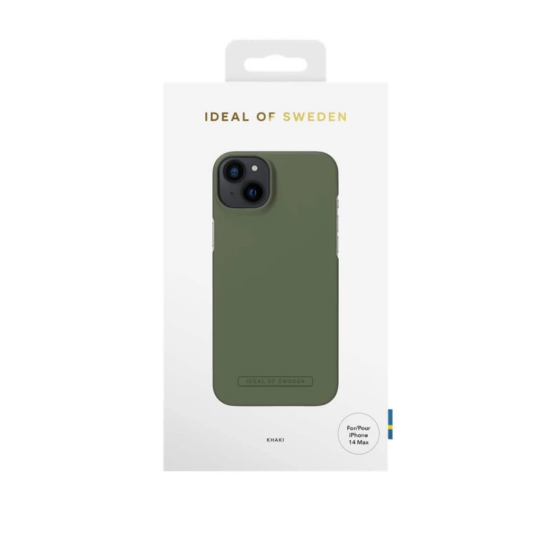 IDeal Of Sweden - IPhone 14 Plus Coque SEAMLESS Khaki 5 IDeal Of Sweden - IPhone 14 Plus Coque SEAMLESS Khaki – Image 3