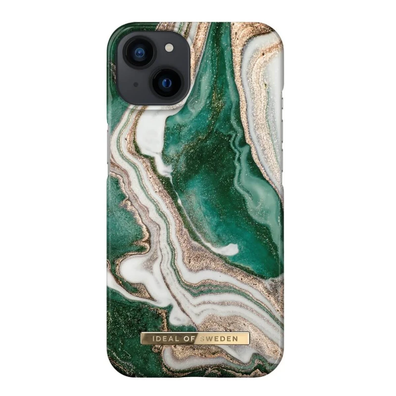 IDeal Of Sweden - IPhone 14 Plus Golden Jade Marble 3 IDeal Of Sweden - IPhone 14 Plus Golden Jade Marble