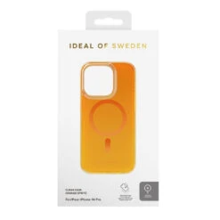 IDeal Of Sweden - IPhone 14 PRO Coque Clear Case MagSafe Orange Spritz -Mobilemania Magasin ideal of sweden iphone 14 pro coque clear case magsafe orange spritz 3