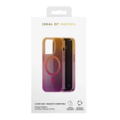 IDeal Of Sweden - IPhone 14 PRO Coque Clear Case MagSafe Vibrant Ombre -Mobilemania Magasin ideal of sweden iphone 14 pro coque clear case magsafe vibrant ombre 3