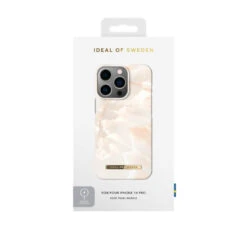 IDeal Of Sweden - IPhone 14 PRO Coque MagSafe Rose Pearl Marble -Mobilemania Magasin ideal of sweden iphone 14 pro coque magsafe rose pearl marble 3