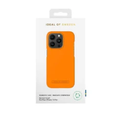 IDeal Of Sweden - IPhone 14 PRO Coque MagSafe SEAMLESS Apricot Crush -Mobilemania Magasin ideal of sweden iphone 14 pro coque magsafe seamless apricot crush 3