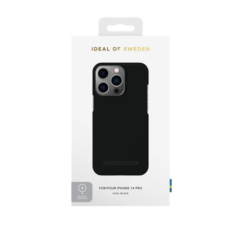 IDeal Of Sweden - IPhone 14 PRO Coque MagSafe SEAMLESS Coal Black 6 IDeal Of Sweden - IPhone 14 PRO Coque MagSafe SEAMLESS Coal Black – Image 4