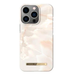IDeal Of Sweden - IPhone 14 PRO Coque Rose Pearl Marble