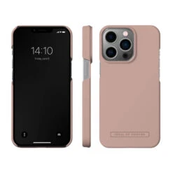 IDeal Of Sweden - IPhone 14 PRO Coque SEAMLESS Blush Pink -Mobilemania Magasin ideal of sweden iphone 14 pro coque seamless blush pink 1