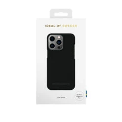 IDeal Of Sweden - IPhone 14 PRO Coque SEAMLESS Coal Black -Mobilemania Magasin ideal of sweden iphone 14 pro coque seamless coal black 2