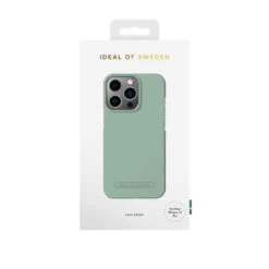 IDeal Of Sweden - IPhone 14 PRO Coque SEAMLESS Sage Green 7 IDeal Of Sweden - IPhone 14 PRO Coque SEAMLESS Sage Green -Mobilemania Magasin ideal of sweden iphone 14 pro coque seamless sage green 2