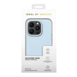 IDeal Of Sweden - IPhone 14 PRO Coque Silicone MagSafe Light Blue -Mobilemania Magasin ideal of sweden iphone 14 pro coque silicone magsafe light blue 3