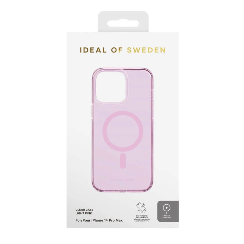 IDeal Of Sweden - IPhone 14 PRO MAX Coque Clear Case MagSafe Light Pink 6 IDeal Of Sweden - IPhone 14 PRO MAX Coque Clear Case MagSafe Light Pink – Image 4